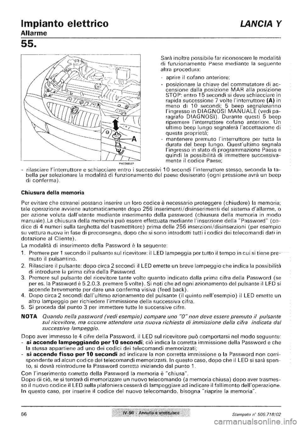 LANCIA Y 1997  Service Repair Manual 