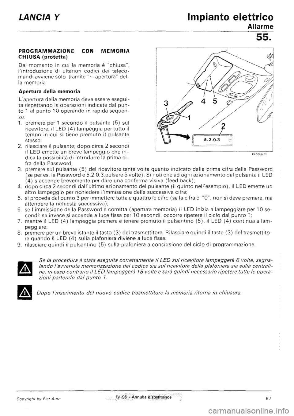 LANCIA Y 1997  Service Repair Manual 