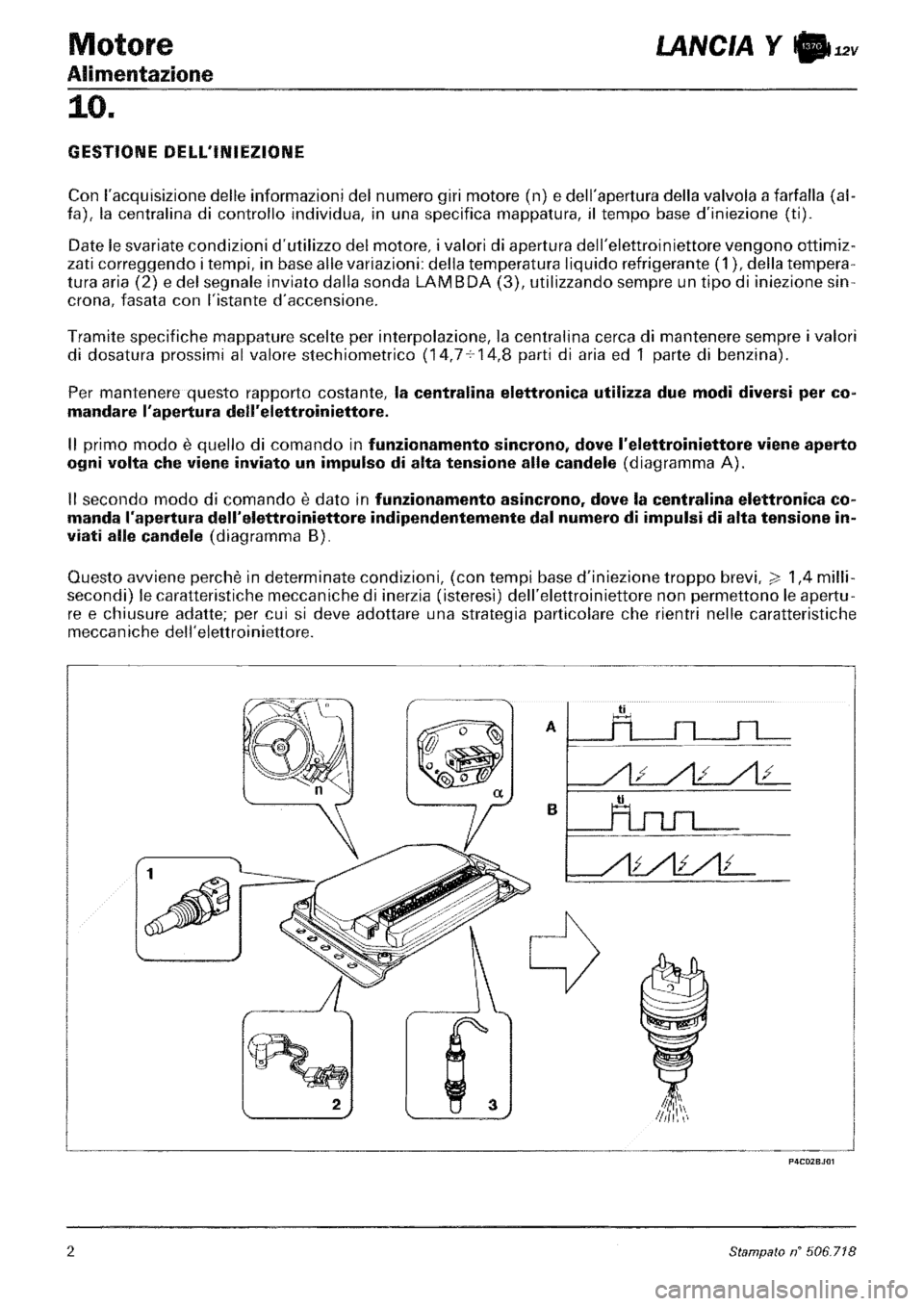 LANCIA Y 1997 Service Owners Manual LANCIA Y 1997 Service Owners Manual
