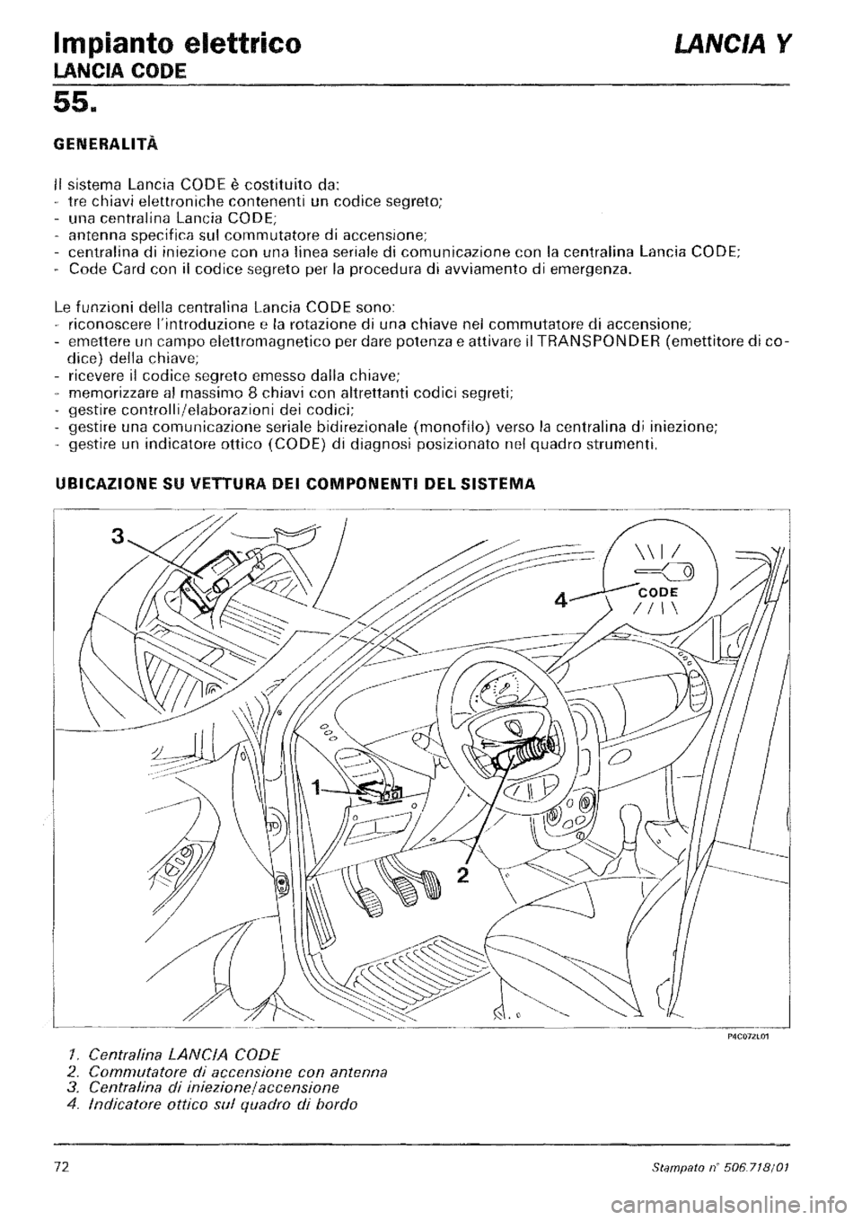 LANCIA Y 1997  Service Repair Manual 