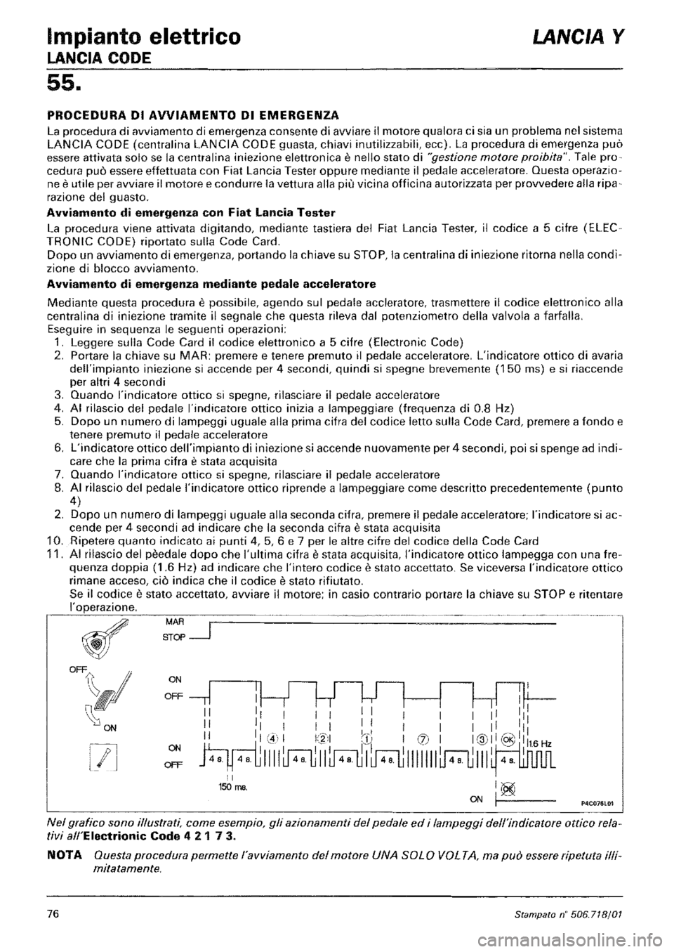 LANCIA Y 1997  Service Repair Manual 