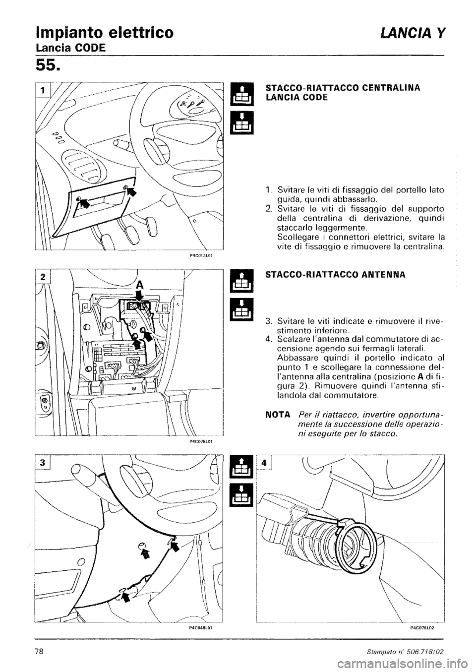 LANCIA Y 1997  Service Repair Manual 