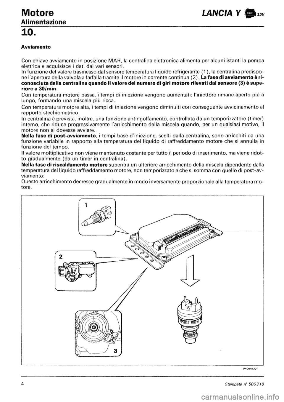 LANCIA Y 1997 Service Owners Manual LANCIA Y 1997 Service Owners Manual
