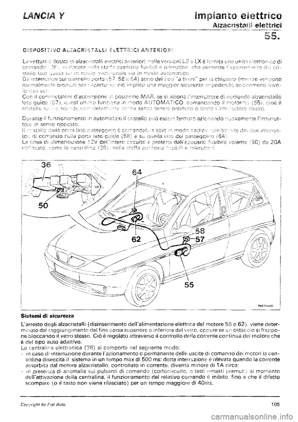 LANCIA Y 1997 Service Repair Manual LANCIA Y 1997 Service Repair Manual