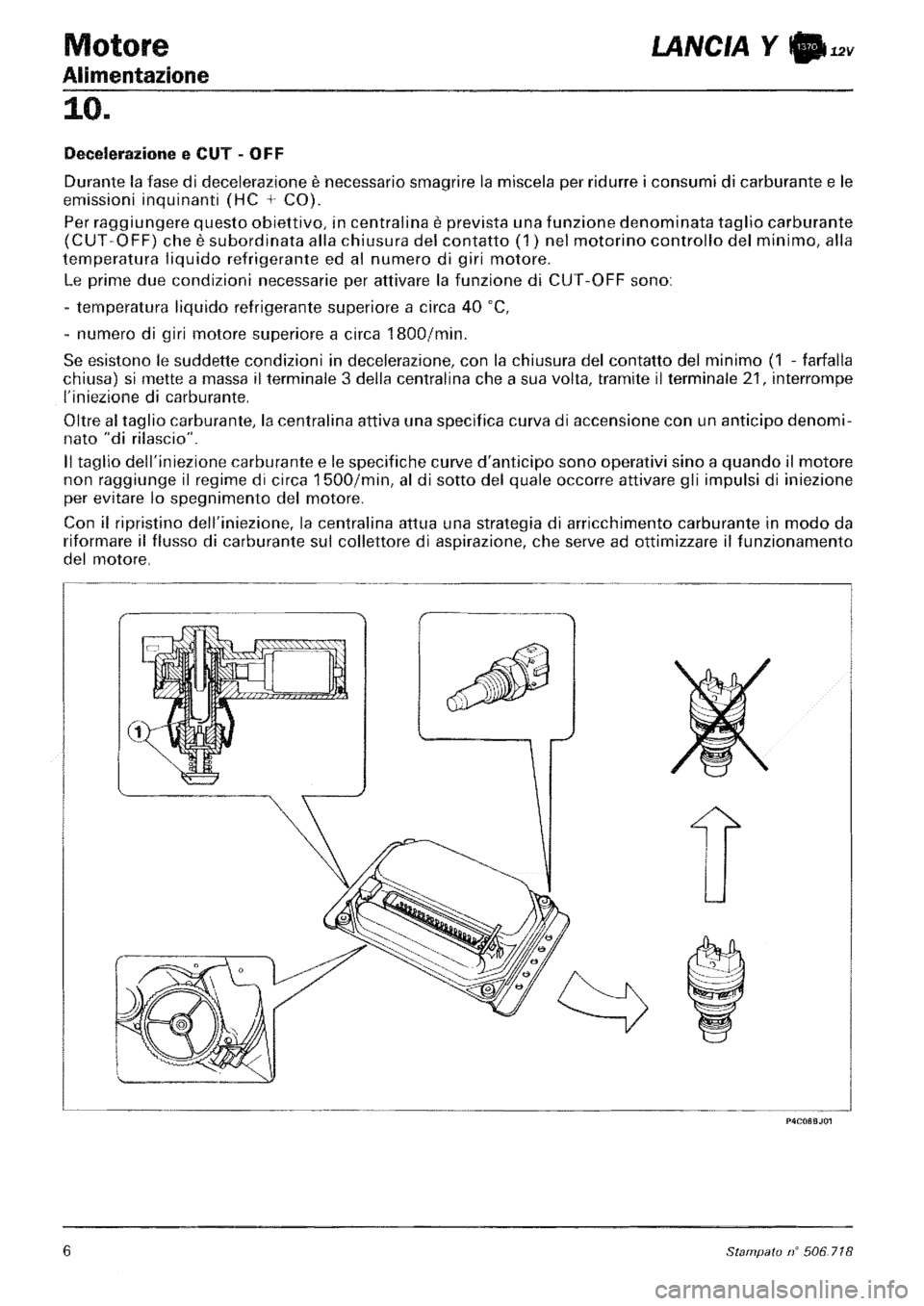 LANCIA Y 1997 Service Owners Manual LANCIA Y 1997 Service Owners Manual
