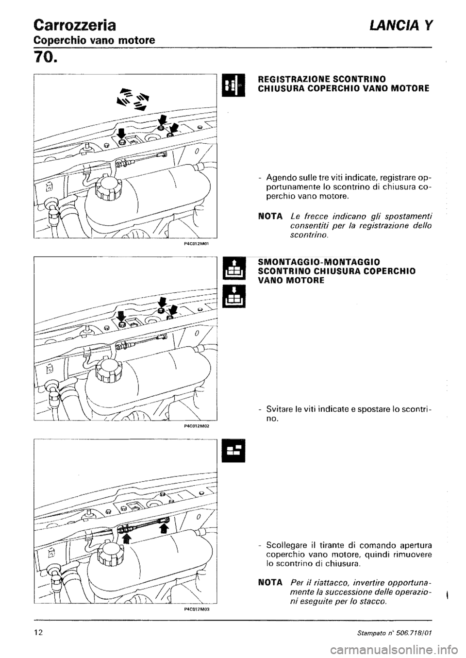 LANCIA Y 1997 Service Repair Manual LANCIA Y 1997 Service Repair Manual