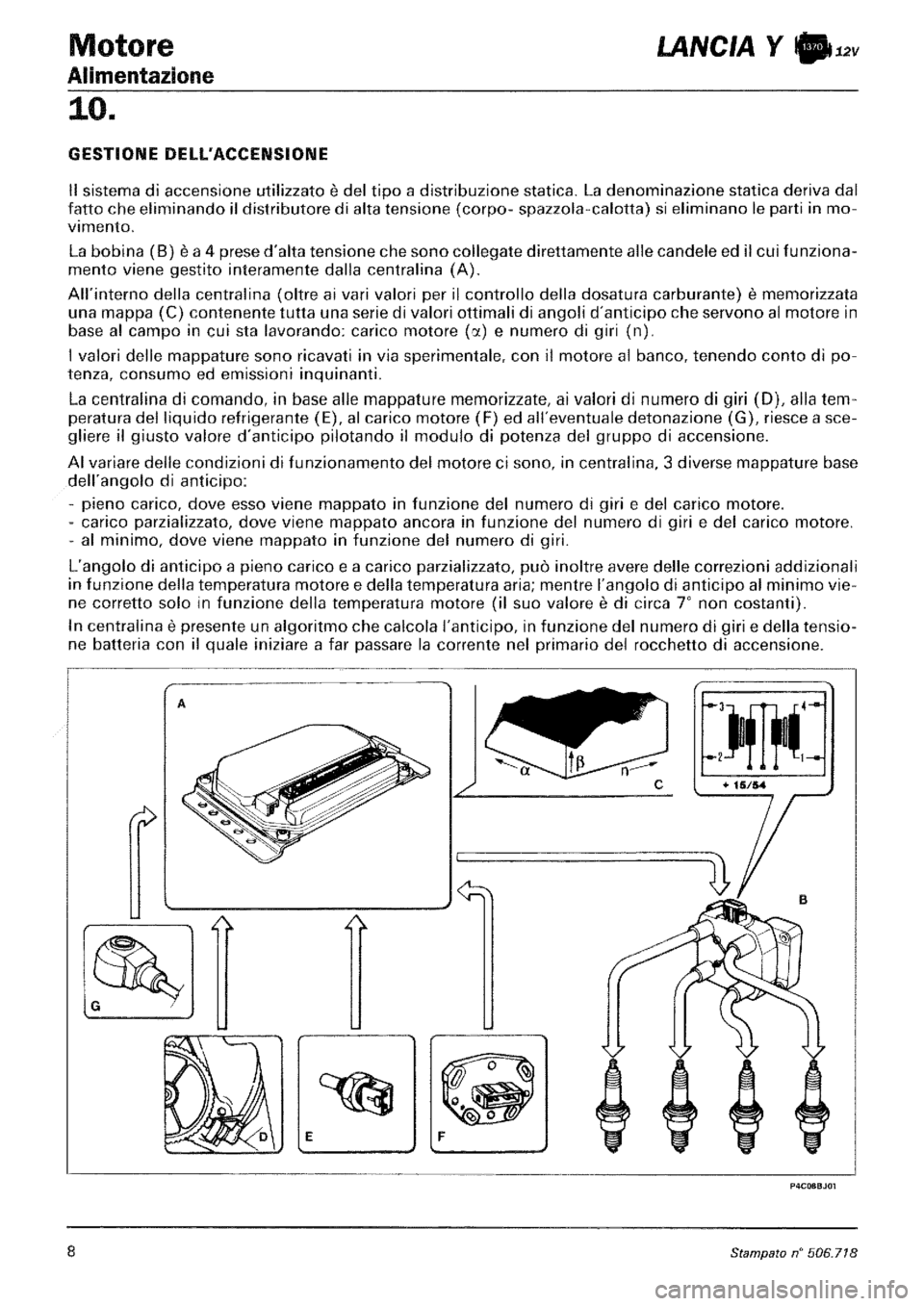 LANCIA Y 1997 Service Owners Manual LANCIA Y 1997 Service Owners Manual