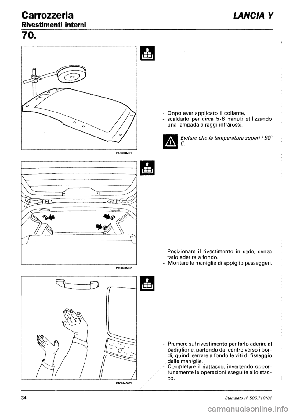 LANCIA Y 1997 Service Repair Manual LANCIA Y 1997 Service Repair Manual