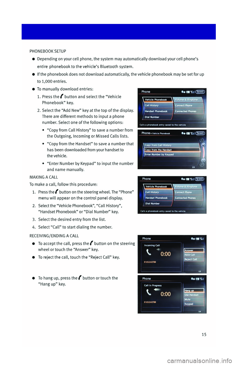 INFINITI G SEDAN 2013 Quick Reference Guide INFINITI G SEDAN 2013 Quick Reference Guide