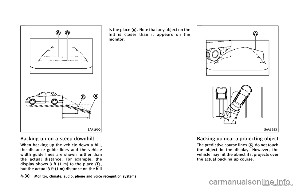 INFINITI Q70 2015  Owners Manual �����.�P�O�J�U�P�S�
 �D�M�J�N�B�U�F�
 �B�V�E�J�P�
 �Q�I�P�O�F �B�O�E �W�P�J�D�F �S�F�D�P�H�O�J�U�J�P�O �T�Z�T�U�F�N�T
�4�"�"����
�#�B�D�L�J�O�H �V�Q �P�O �B �T�U�F�F�Q �E�P�X�O�I�J�M�M
�8�I�F�