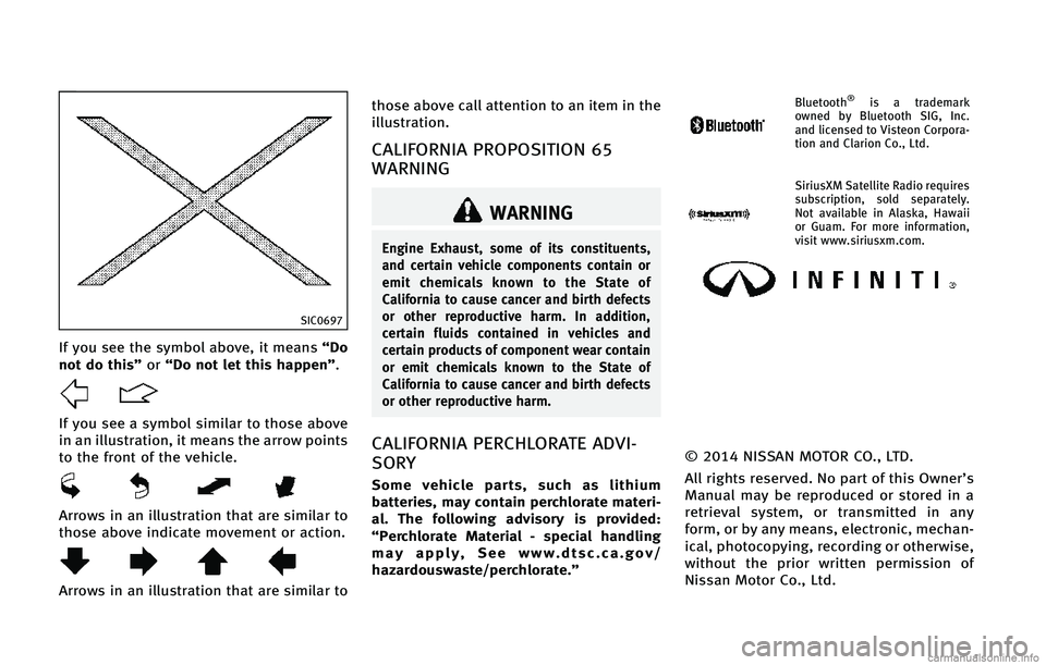 INFINITI Q70 2015  Owners Manual �4�*�$����
�*�G �Z�P�V �T�F�F �U�I�F �T�Z�N�C�P�M �B�C�P�W�F�
 �J�U �N�F�B�O�T�g�%�P
�O�P�U �E�P �U�I�J�T�u �P�S�g�%�P �O�P�U �M�F�U �U�I�J�T �I�B�Q�Q�F�O�u�
�*�G �Z�P�V �T�F�F �B �T�Z�N�C�P�M �T