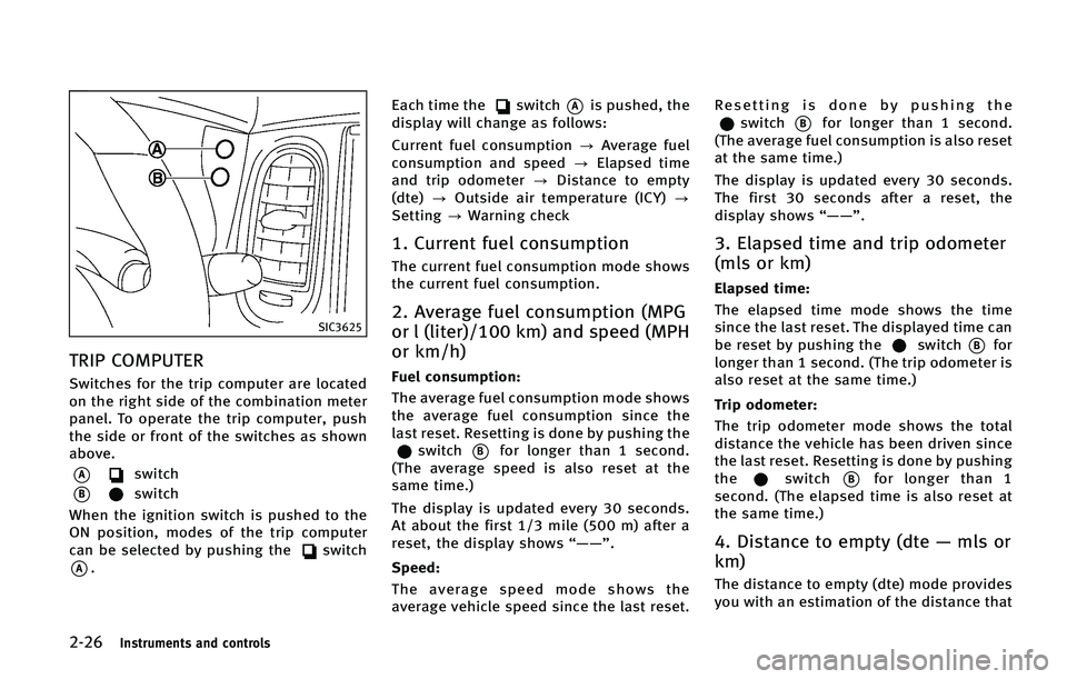 INFINITI QX50 2015  Owners Manual �����*�O�T�U�S�V�N�F�O�U�T �B�O�E �D�P�O�U�S�P�M�T
�4�*�$����
�5�3�*�1 �$�0�.�1�6�5�&�3
�4�X�J�U�D�I�F�T �G�P�S �U�I�F �U�S�J�Q �D�P�N�Q�V�U�F�S �B�S�F �M�P�D�B�U�F�E
�P�O �U�I�F �S�J�H�I�U �T