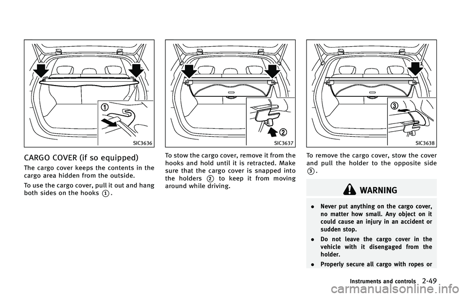 INFINITI QX50 2015  Owners Manual �4�*�$����
�$�"�3�(�0 �$�0�7�&�3 �	�J�G �T�P �F�R�V�J�Q�Q�F�E�

�5�I�F �D�B�S�H�P �D�P�W�F�S �L�F�F�Q�T �U�I�F �D�P�O�U�F�O�U�T �J�O �U�I�F
�D�B�S�H�P �B�S�F�B �I�J�E�E�F�O �G�S�P�N �U�I�F �P�V�U�
