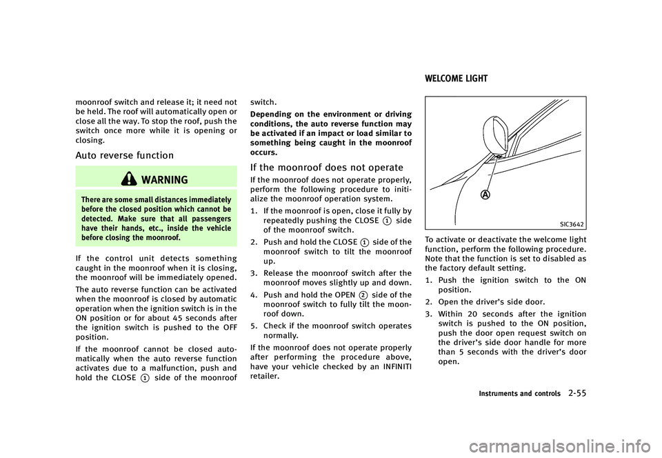 INFINITI QX50 2016  Owners Manual �������
�> �(�G�L�W� ����� �� �� �0�R�G�H�O� �-���� �@
�N�P�P�O�S�P�P�G �T�X�J�U�D�I �B�O�E �S�F�M�F�B�T�F �J�U� �J�U �O�F�F�E �O�P�U
�C�F �I�F�M�E� �5�I�F �S�P�P�G �X�J�M�M �B