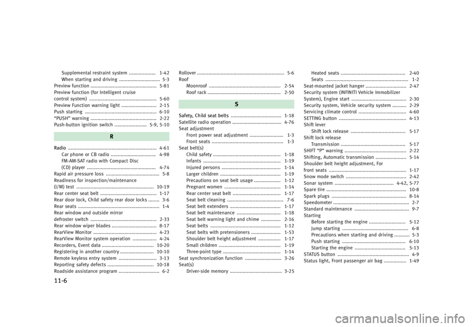 INFINITI QX50 2017  Owners Manual �������
�> �(�G�L�W� ����� �� � �0�R�G�H�O� �����0�< �,�1�)�,�1�,�7�, �4�;����-��� �2�0���(���-���8� �@
����
�4�V�Q�Q�M�F�N�F�O�U�B�M �S�F�T�U�S�B�J�O�U �T�Z�T�U�