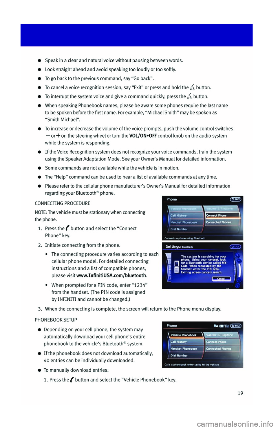 INFINITI QX56 2013  Quick Reference Guide 