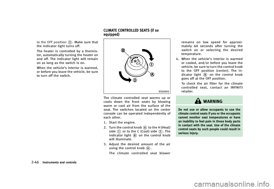 INFINITI QX70 2016  Owners Manual �������
�> �(�G�L�W� ����� �� �� �0�R�G�H�O� �6���� �@
�����*�O�T�U�S�V�N�F�O�U�T �B�O�E �D�P�O�U�S�P�M�T
�U�P �U�I�F �0�� �Q�P�T�J�U�J�P�O*�� �.�B�L�F �T�V�S�F �U�I�B�U
