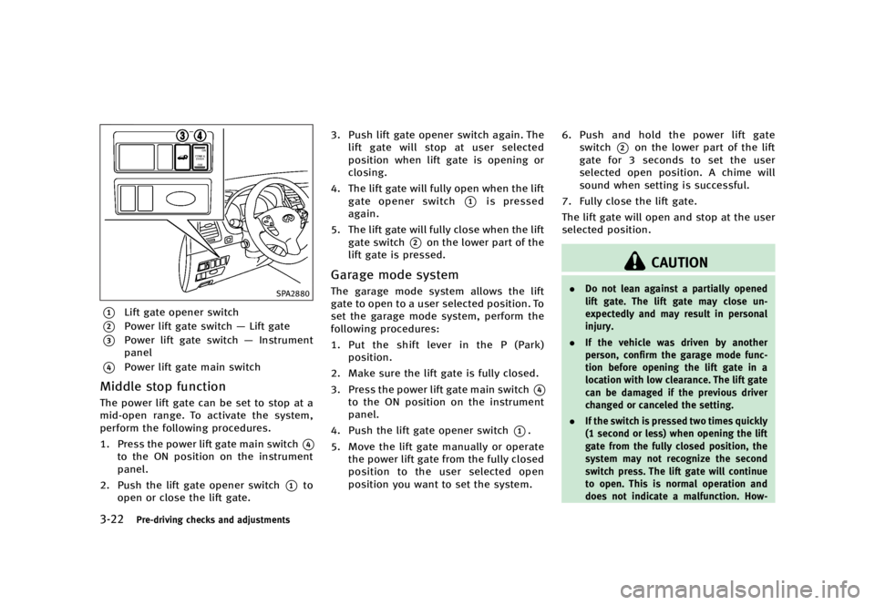 INFINITI QX70 2016  Owners Manual �������
�> �(�G�L�W� ����� �� �� �0�R�G�H�O� �6���� �@
�����1�S�F��E�S�J�W�J�O�H �D�I�F�D�L�T �B�O�E �B�E�K�V�T�U�N�F�O�U�T
�4�1�"����
*��-�J�G�U �H�B�U�F �P�Q�F�O�F�S 