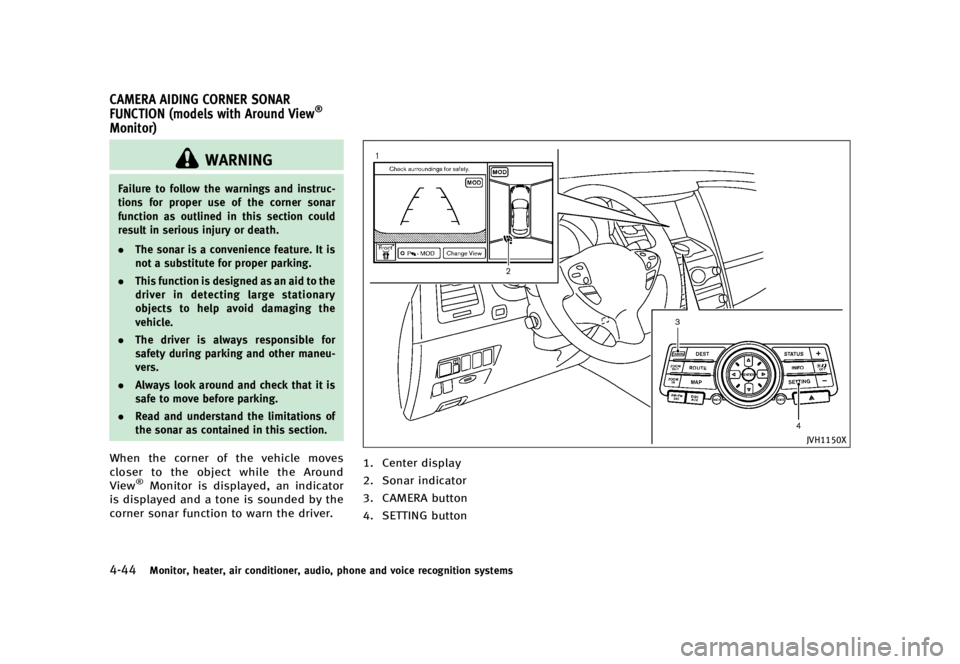 INFINITI QX70 2016  Owners Manual �������
�> �(�G�L�W� ����� �� �� �0�R�G�H�O� �6���� �@
�����.�P�O�J�U�P�S�
 �I�F�B�U�F�S�
 �B�J�S �D�P�O�E�J�U�J�P�O�F�S�
 �B�V�E�J�P�
 �Q�I�P�O�F �B�O�E �W�P�J�D�F �S�F�D�P�