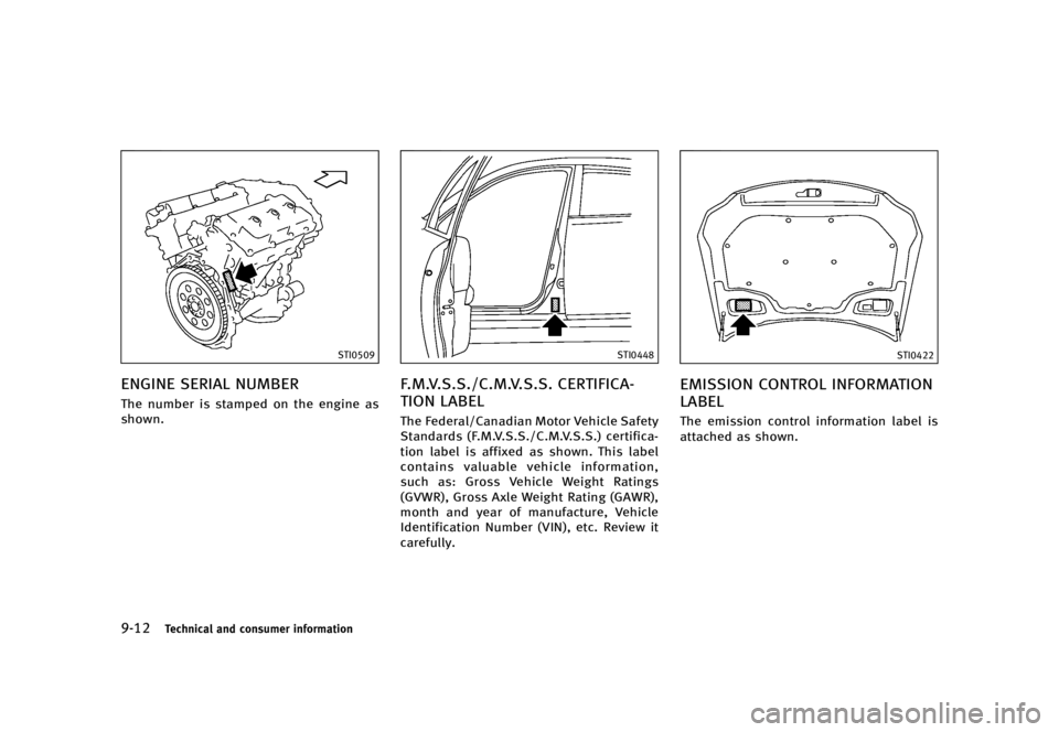 INFINITI QX70 2016  Owners Manual �������
�> �(�G�L�W� ����� �� �� �0�R�G�H�O� �6���� �@
�����5�F�D�I�O�J�D�B�M �B�O�E �D�P�O�T�V�N�F�S �J�O�G�P�S�N�B�U�J�P�O
�4�5�*����
�&�/�(�*�/�& �4�&�3�*�"�- �/�6�.�#
