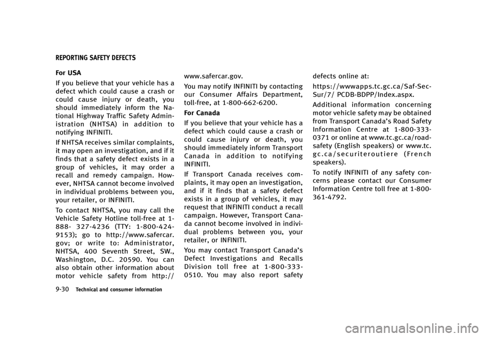 INFINITI QX70 2016  Owners Manual �������
�> �(�G�L�W� ����� �� �� �0�R�G�H�O� �6���� �@
�����5�F�D�I�O�J�D�B�M �B�O�E �D�P�O�T�V�N�F�S �J�O�G�P�S�N�B�U�J�P�O
GUID-A35A5D9A-E5FD-442E-B85E-832B378D5E4D
��P�S 