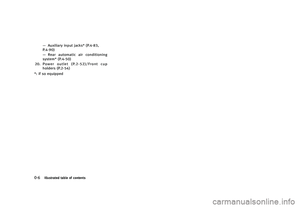 INFINITI QX80 2016 User Guide ������
�> �(�G�L�W� ����� �� � �0�R�G�H�O� �=���� �@
����*�M�M�V�T�U�S�B�U�F�E �U�B�C�M�F �P�G �D�P�O�U�F�O�U�T
�