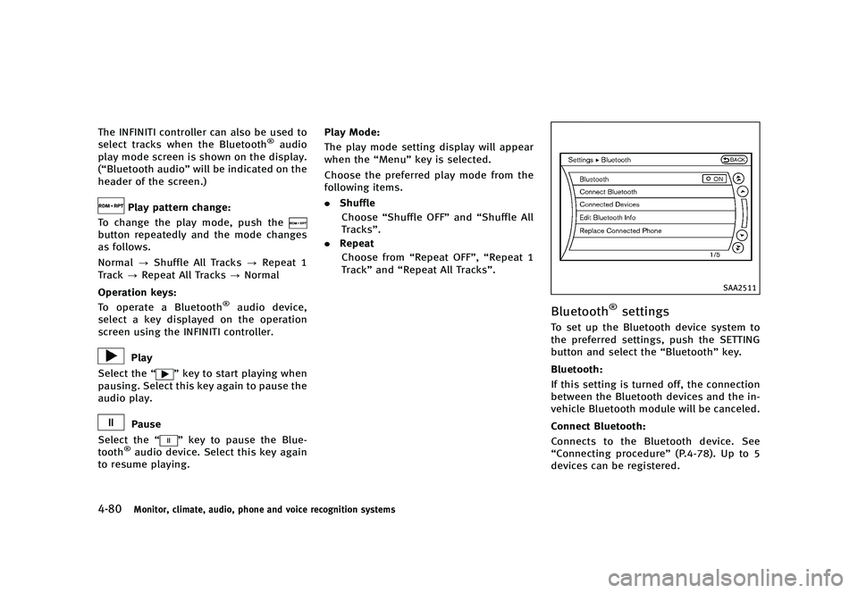 INFINITI QX80 2016  Owners Manual �������
�> �(�G�L�W� ����� �� � �0�R�G�H�O� �=���� �@
�����.�P�O�J�U�P�S�
 �D�M�J�N�B�U�F�
 �B�V�E�J�P�
 �Q�I�P�O�F �B�O�E �W�P�J�D�F �S�F�D�P�H�O�J�U�J�P�O �T�Z�T�U�F�N�T
�5�