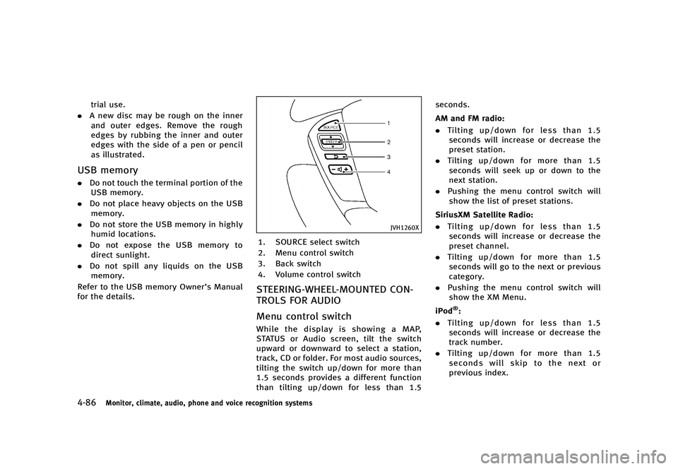 INFINITI QX80 2016  Owners Manual �������
�> �(�G�L�W� ����� �� � �0�R�G�H�O� �=���� �@
�����.�P�O�J�U�P�S�
 �D�M�J�N�B�U�F�
 �B�V�E�J�P�
 �Q�I�P�O�F �B�O�E �W�P�J�D�F �S�F�D�P�H�O�J�U�J�P�O �T�Z�T�U�F�N�T
�U�