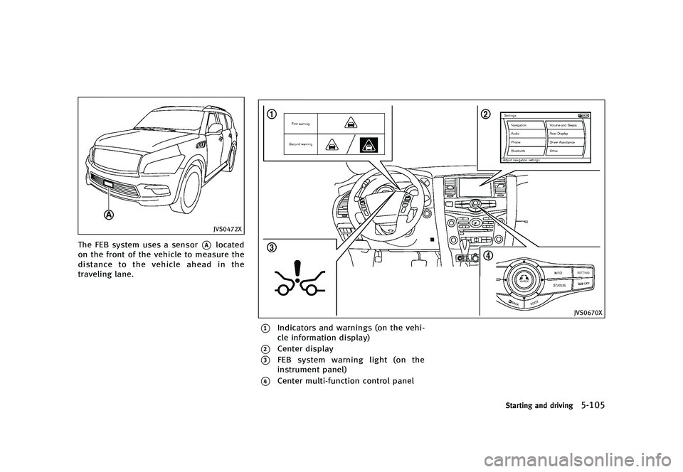 INFINITI QX80 2016  Owners Manual �������
�> �(�G�L�W� ����� �� � �0�R�G�H�O� �=���� �@
�+�7�4�����9
�5�I�F ��&�# �T�Z�T�U�F�N �V�T�F�T �B �T�F�O�T�P�S*�"�M�P�D�B�U�F�E
�P�O �U�I�F �G�S�P�O�U �P�G �U�I�F �W�F