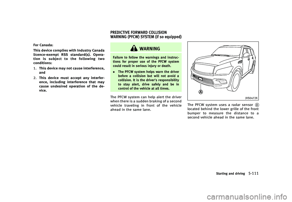 INFINITI QX80 2016  Owners Manual �������
�> �(�G�L�W� ����� �� � �0�R�G�H�O� �=���� �@
��P�S �$�B�O�B�E�B�
�5�I�J�T �E�F�W�J�D�F �D�P�N�Q�M�J�F�T �X�J�U�I �*�O�E�V�T�U�S�Z �$�B�O�B�E�B
�M�J�D�F�O�D�F��F�Y�F�N�