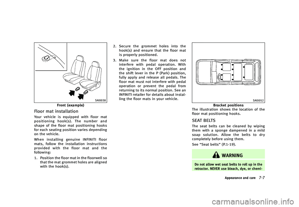 INFINITI QX80 2016  Owners Manual �������
�> �(�G�L�W� ����� �� � �0�R�G�H�O� �=���� �@
�4�"�*����
��S�P�O�U �	�F�Y�B�N�Q�M�F�

��M�P�P�S �N�B�U �J�O�T�U�B�M�M�B�U�J�P�OZ62-D-110202-6BE4BC91-9348-4906-A18E-C