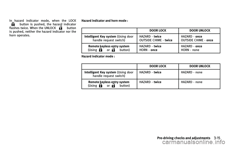 INFINITI EX 2010  Owners Manual 