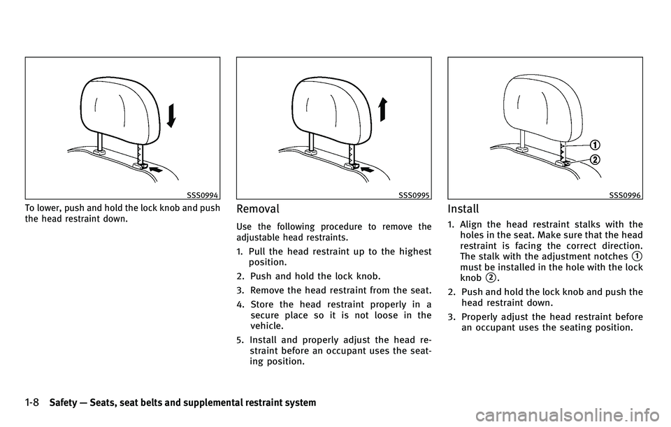 INFINITI EX 2010 Owners Manual 