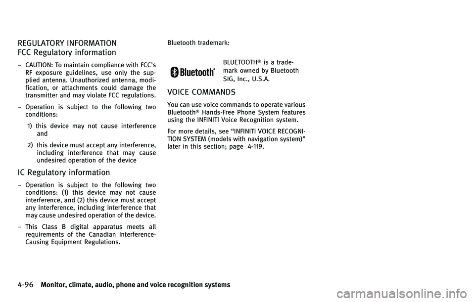 INFINITI EX 2010  Owners Manual 