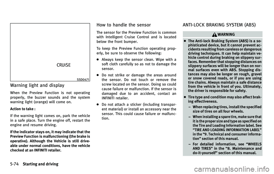 INFINITI EX 2010 Owners Manual INFINITI EX 2010 Owners Manual