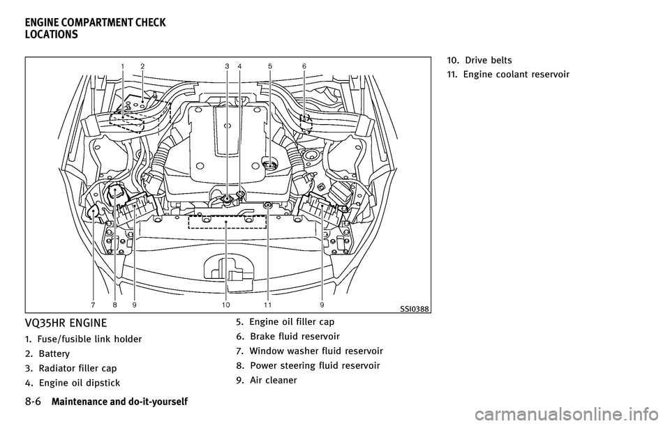 INFINITI EX 2010  Owners Manual 