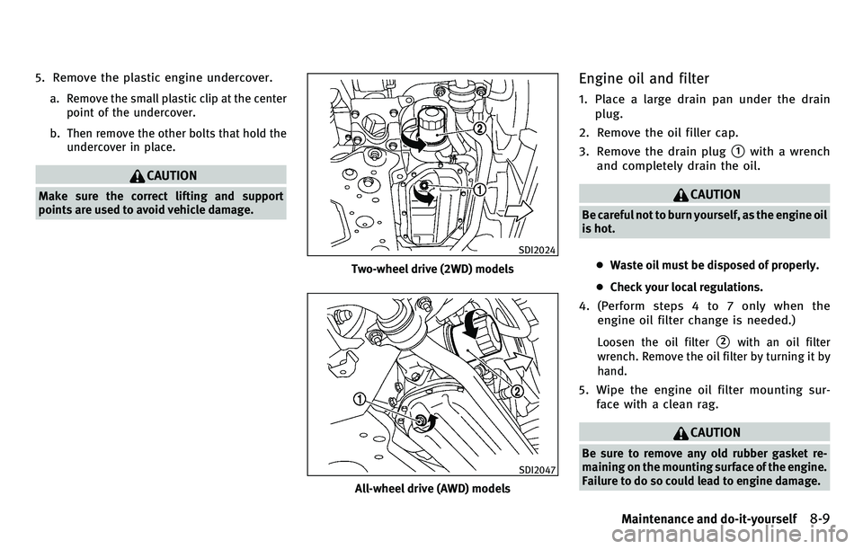 INFINITI EX 2010  Owners Manual 