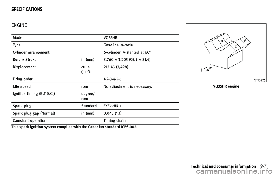INFINITI EX 2010  Owners Manual 
