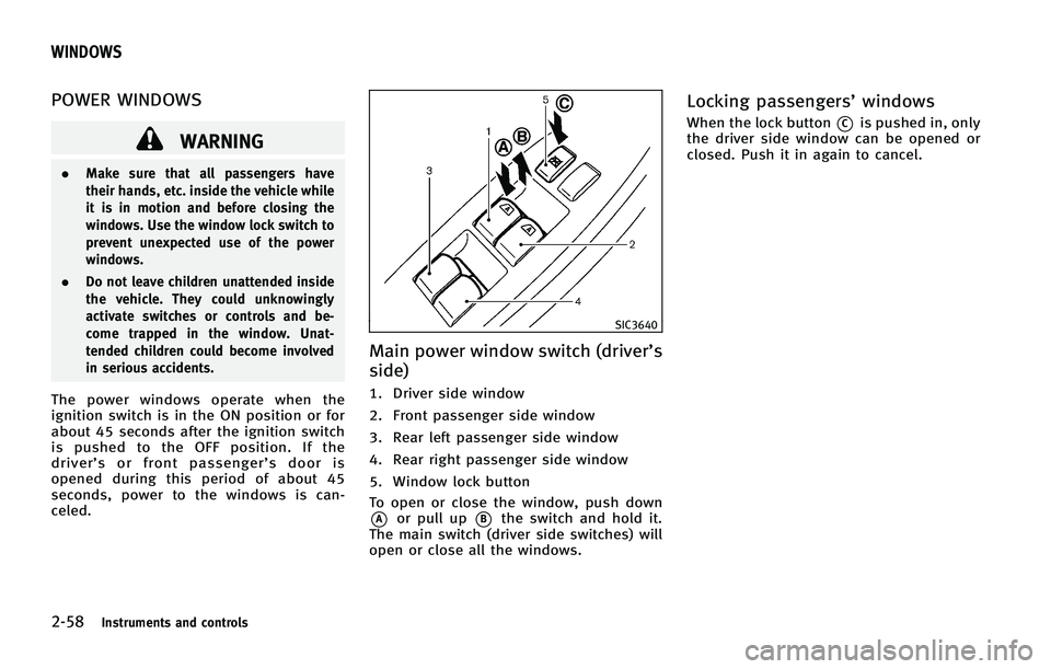 INFINITI FX 2011 Owners Manual INFINITI FX 2011 Owners Manual