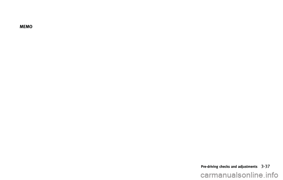 INFINITI FX 2011  Owners Manual 