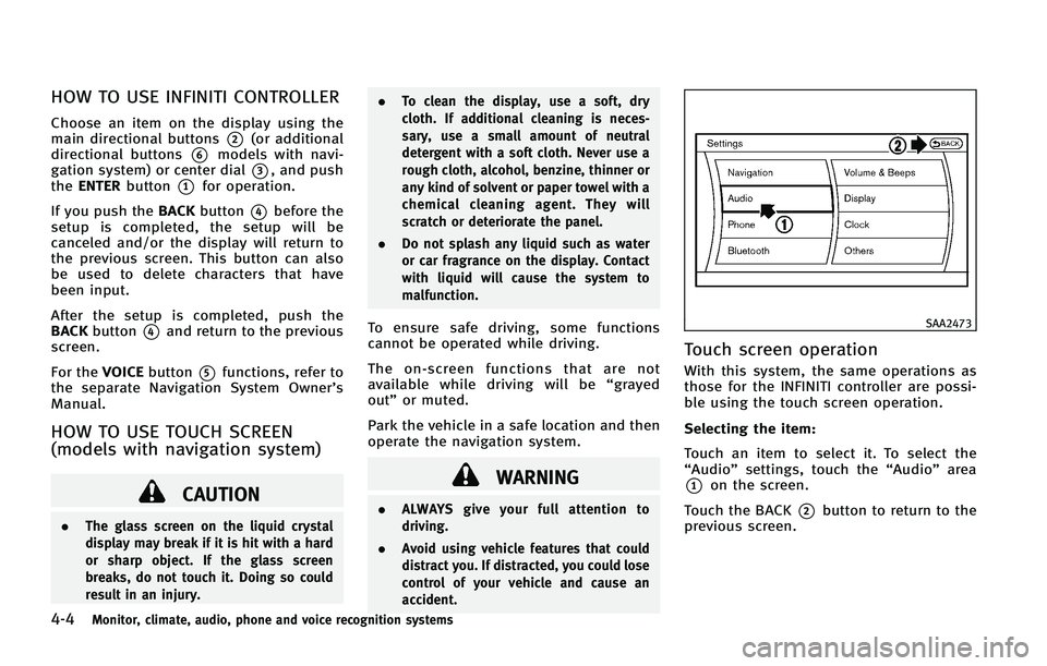 INFINITI FX 2011  Owners Manual 