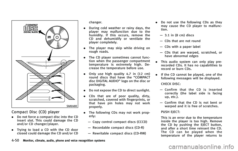 INFINITI FX 2011  Owners Manual 
