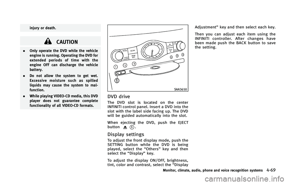 INFINITI FX 2011  Owners Manual 