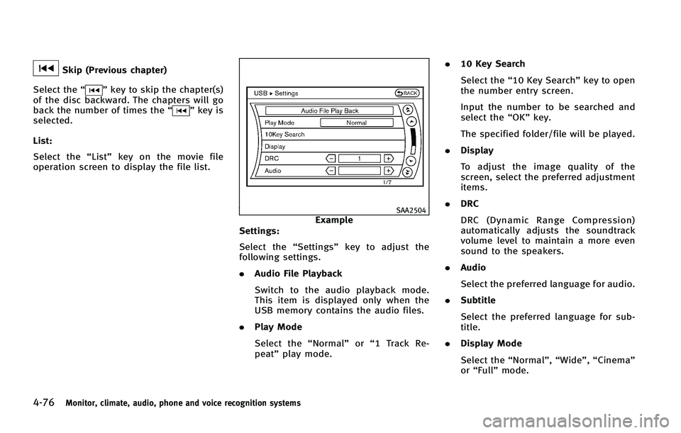 INFINITI FX 2011  Owners Manual 
