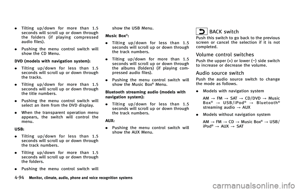 INFINITI FX 2011  Owners Manual 
