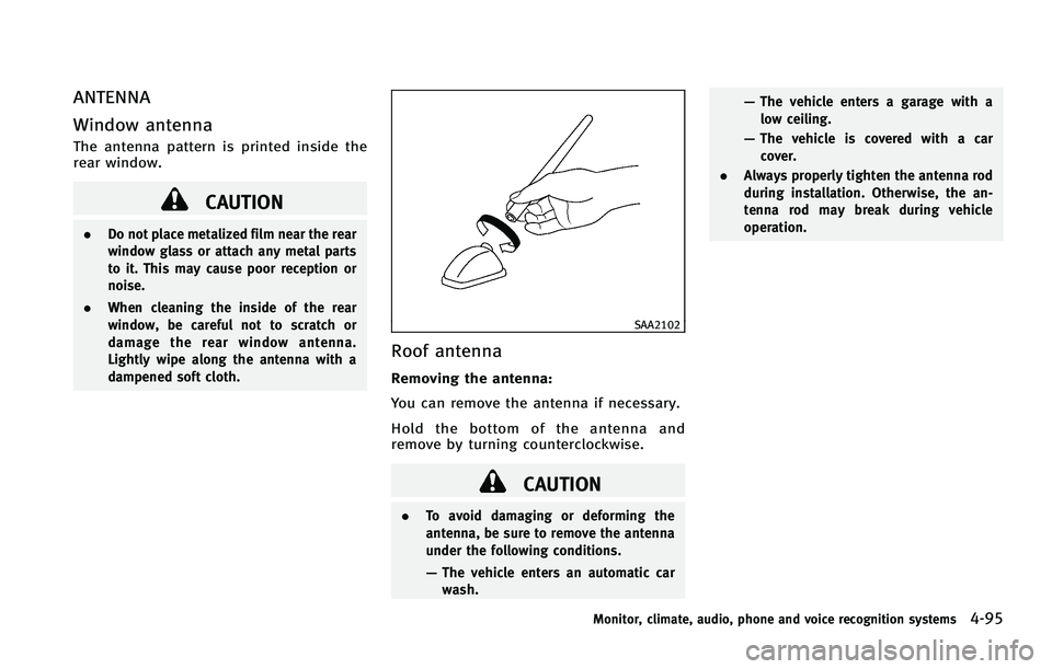 INFINITI FX 2011  Owners Manual 