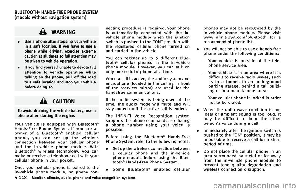 INFINITI FX 2011  Owners Manual 