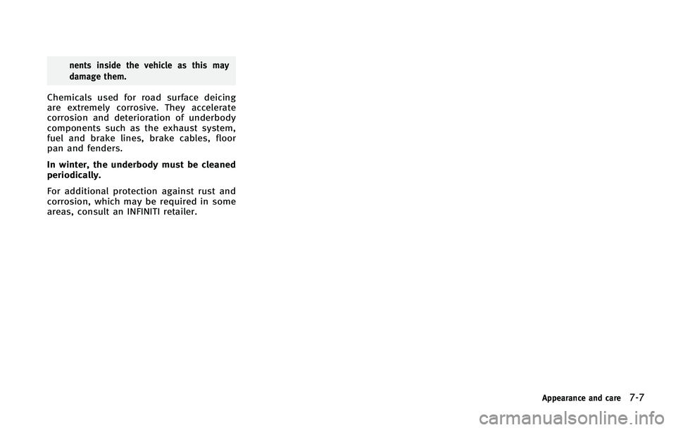 INFINITI FX 2011 Owners Manual INFINITI FX 2011 Owners Manual