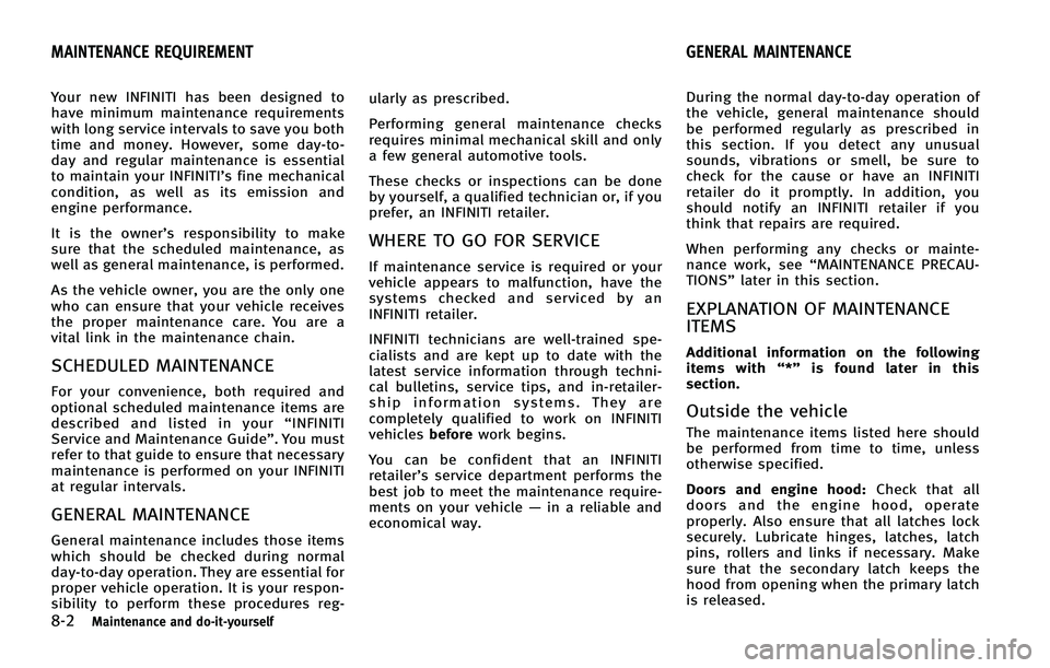 INFINITI FX 2011 Owners Manual INFINITI FX 2011 Owners Manual