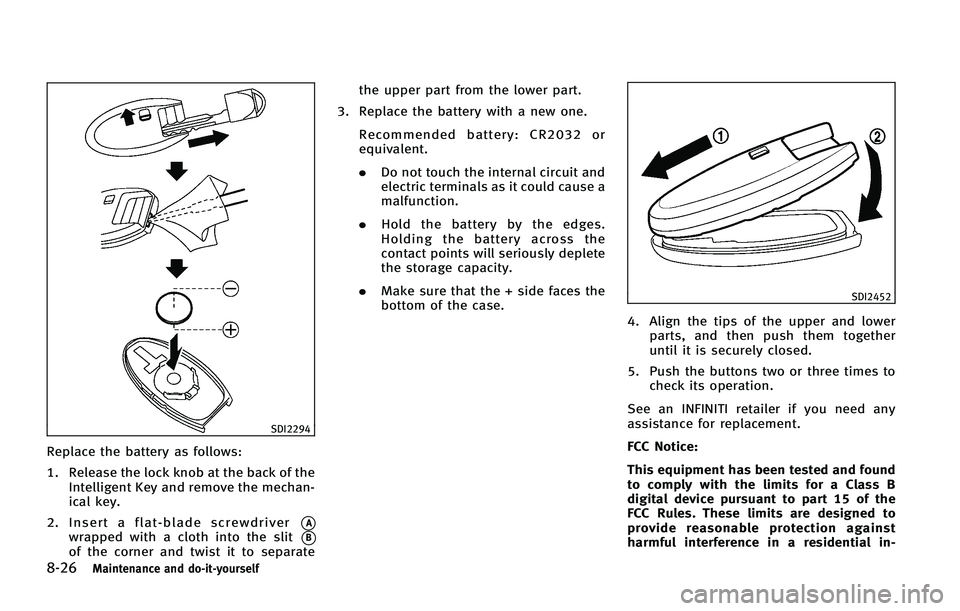 INFINITI FX 2011  Owners Manual 